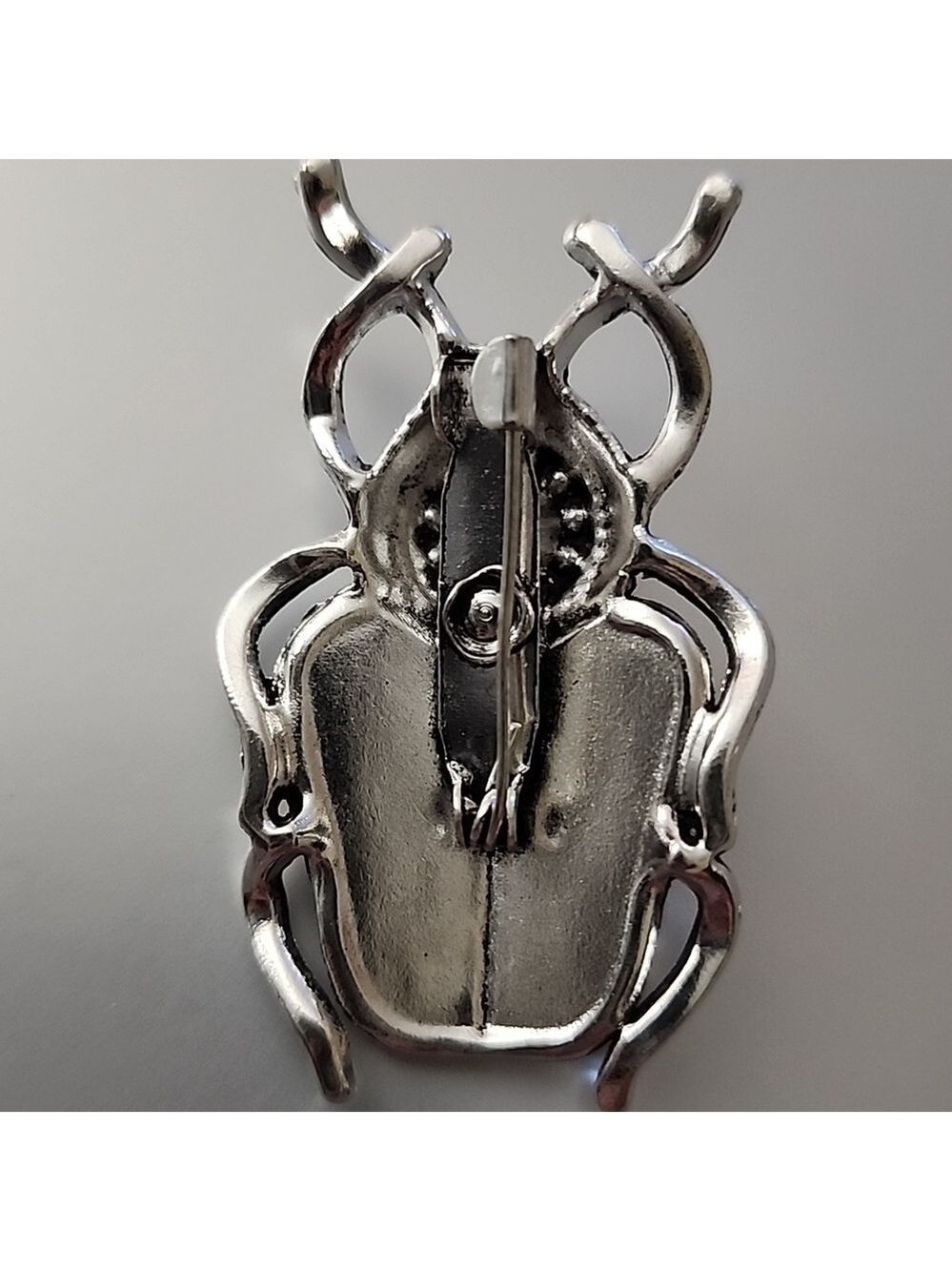 Beetle Bug Brooch ABOLONE SHELL Just Amazing Must have not for the Girly Girl - Picture 5 of 7